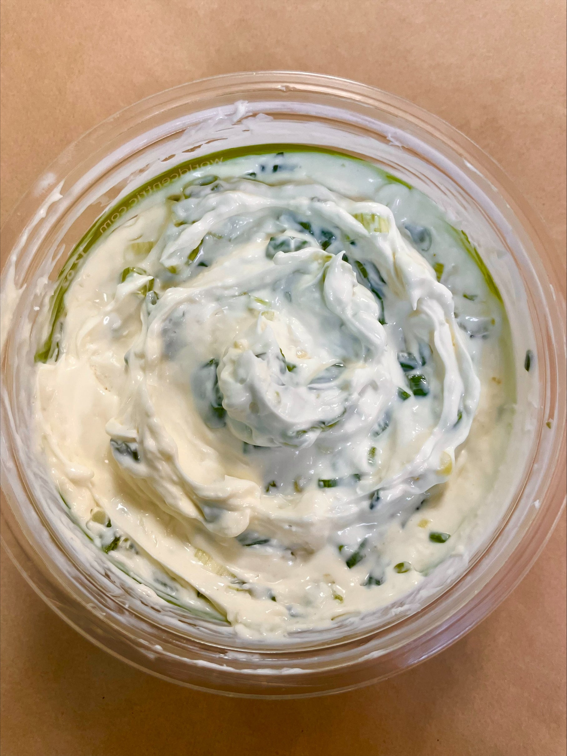 Chive Cream Cheese Tubs